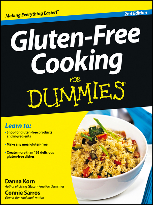 Title details for Gluten-Free Cooking For Dummies by Danna Korn - Wait list